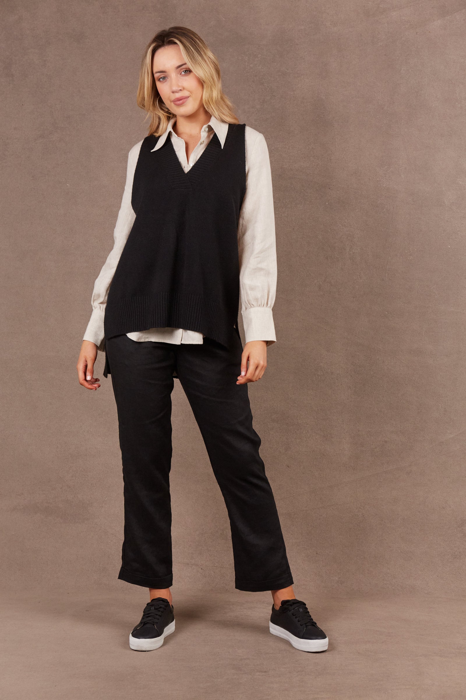 Eb&Ive - Nakako Vest | Willow - Hunter Valley